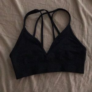 Lululemon black sports bra